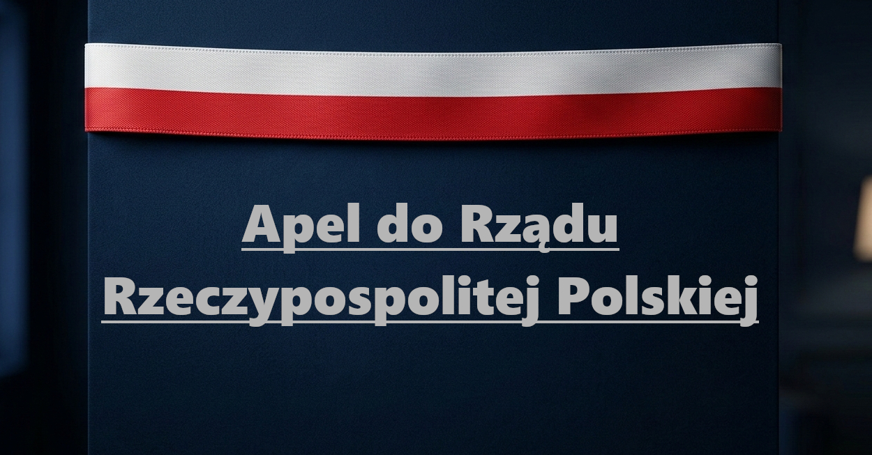 Apel do Rządu Rzeczypospolitej Polskiej